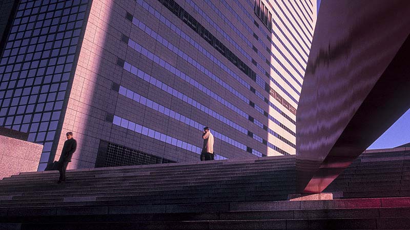 building exterior in fron of stairs