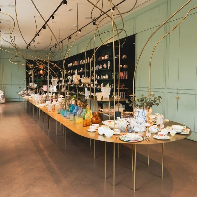 porcelain showcase