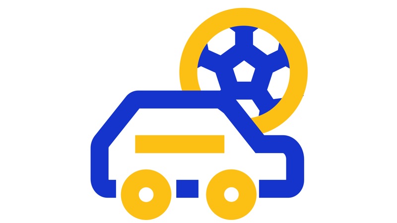 Car and Gear Icon