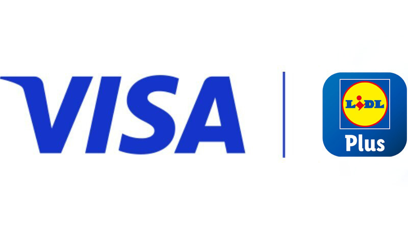 Lidl and Visa logo